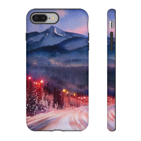 Christmas in Vail Colorado - Impact Resistant Phone Case iPhone 8 Plus Matte